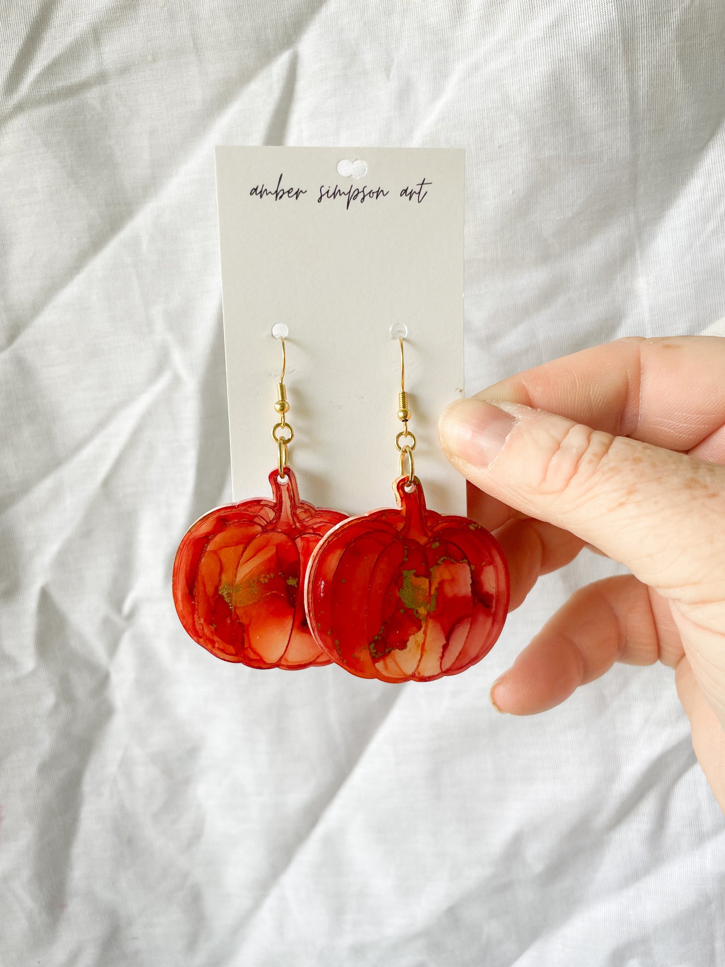 Pumpkin #1 Earrings