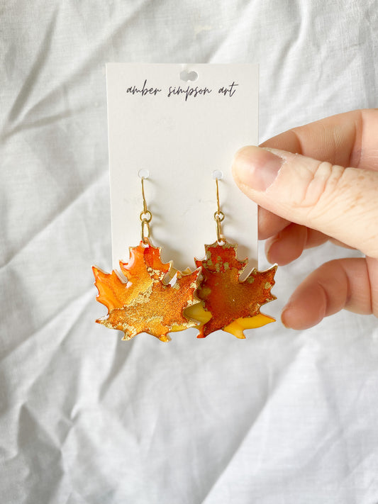 Autumn Leaves Earrings