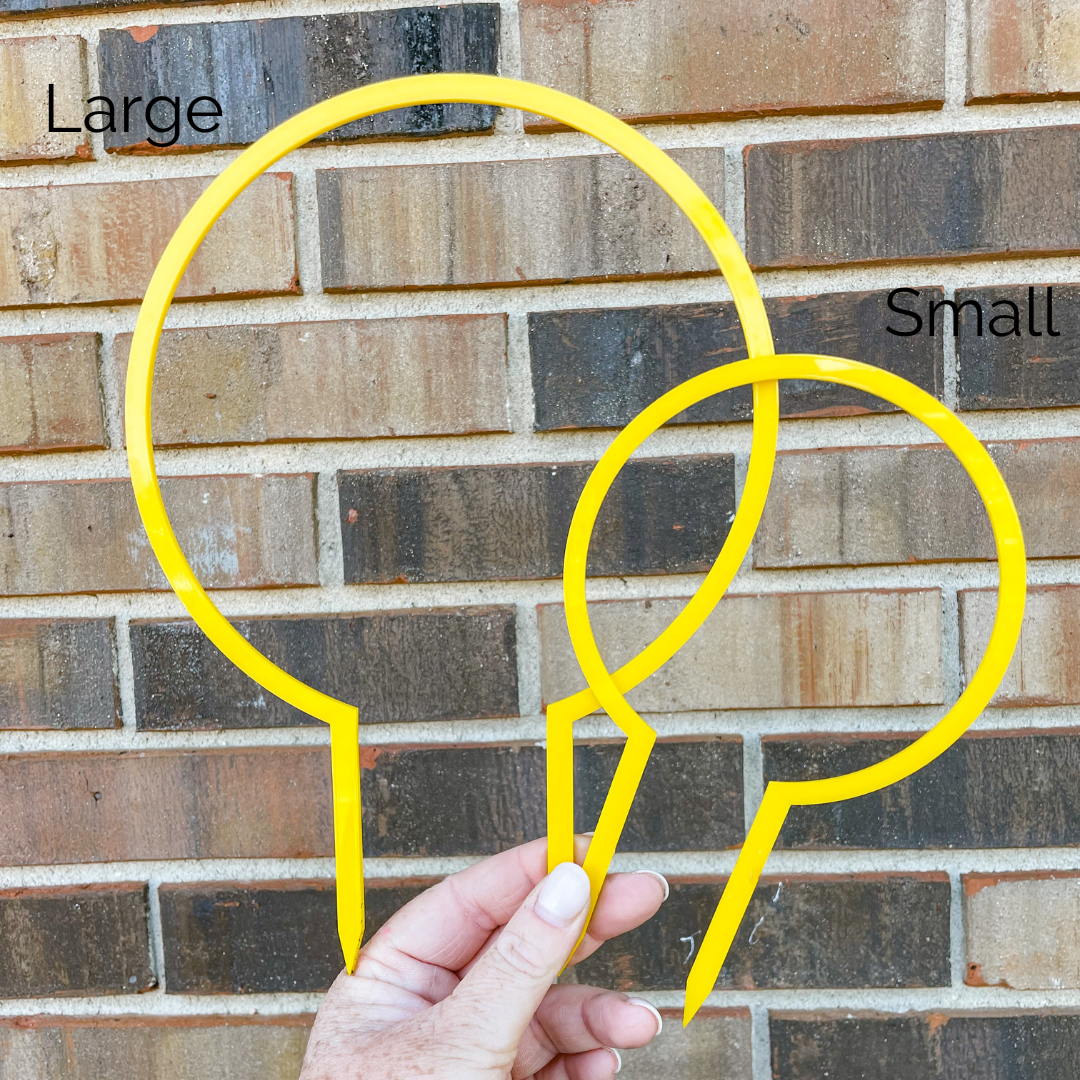 Hoop Acrylic Trellis
