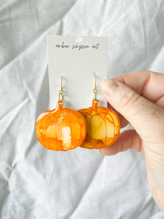 Pumpkin #2 Earrings